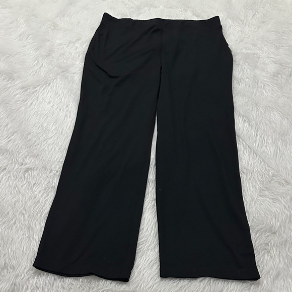 Style & Co. Women's Elegant Black Wide Leg Trousers - Picture 1 of 4
